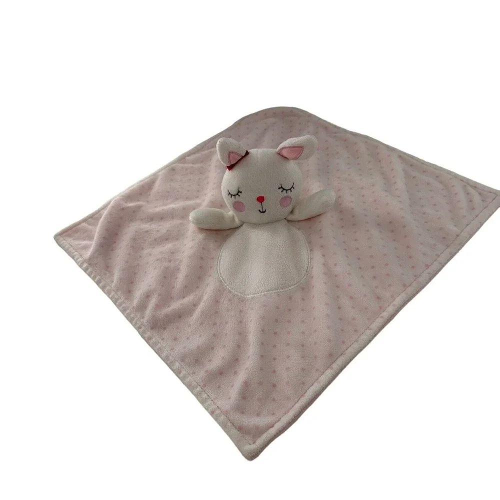 Target Limited Edition Pink‎ Bunny Lovey Security Blanket Baby Girl Gift Easter